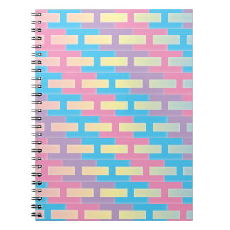 Caderno Espiral Notebook colorido