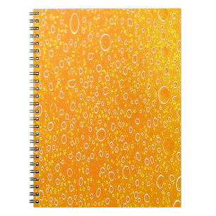 Caderno Espiral Notebook colorido de cerveja