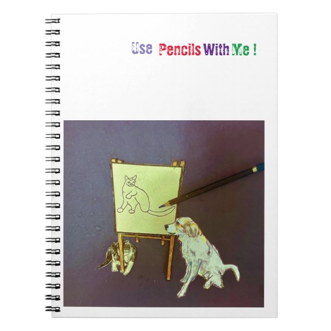 Caderno Espiral Notebook "Coloring Book" (Frente)