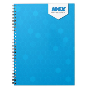 Caderno Espiral notebook com 80 páginas IDEX Health & Science