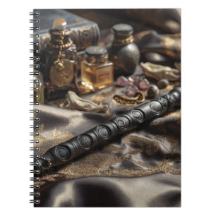 Caderno Espiral Notebook com alquimia mística
