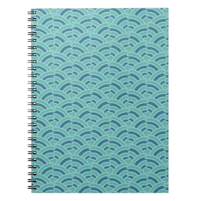 Caderno Espiral Notebook com arco de água (Frente)