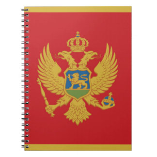 Caderno Espiral Notebook com bandeira cipriota