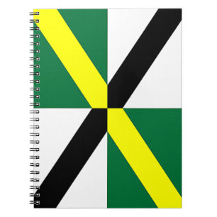 Caderno Espiral Notebook com bandeira da cidade de Monterey
