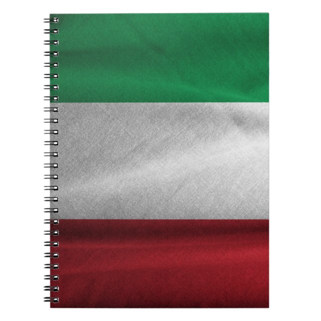 Caderno Espiral Notebook com bandeja italiana (Frente)