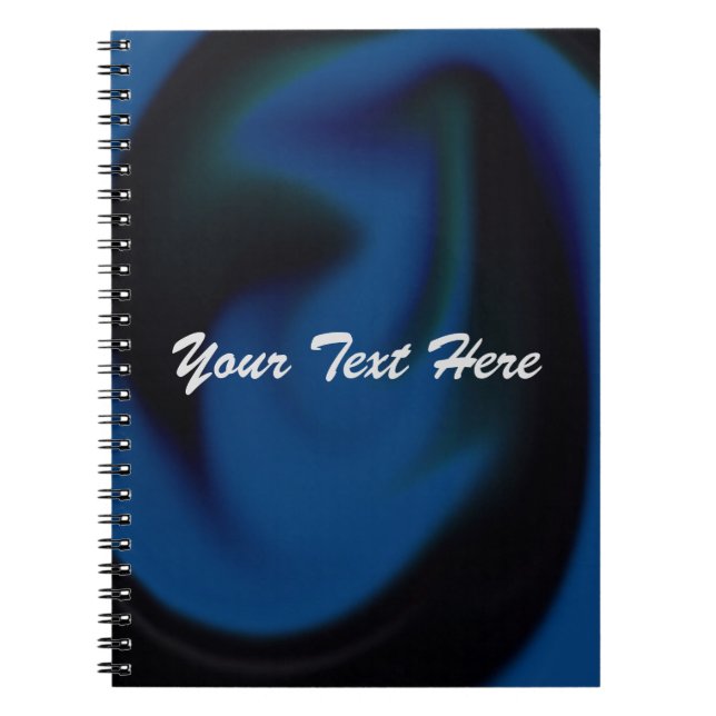 Caderno Espiral Notebook com Cobrir colorido de borda (Frente)