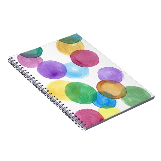 Caderno Espiral Notebook com cores brilhantes (Lado Direito)