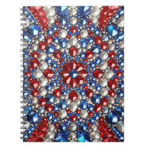 Caderno Espiral Notebook com cores holandesas Design abstrato