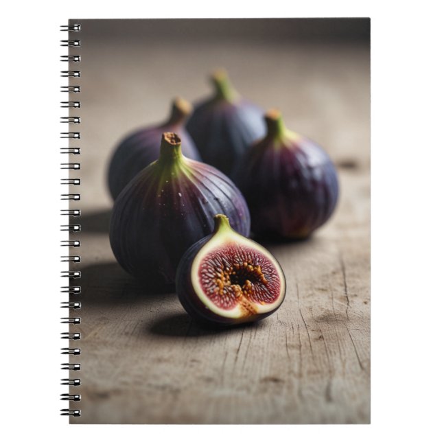 Caderno Espiral Notebook com Design inspirado em fig (Frente)