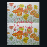 Caderno Espiral Notebook com Diário de jardim com catapura floral<br><div class="desc">Notebook com Diário de jardim com água flexível e flexível. Este caderno daria um presente tão bem-vindo para qualquer amante de jardim ou flores. Como jardineiro, sempre preciso de um lugar para escrever quando plantei certas sementes e que variedade elas eram e talvez colar o pacote de sementes em uma...</div>
