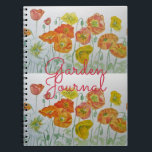 Caderno Espiral Notebook com Diário de jardim com catapura floral<br><div class="desc">Notebook com Diário de jardim com água flexível e flexível. Este caderno daria um presente tão bem-vindo para qualquer amante de jardim ou flores. Como jardineiro, sempre preciso de um lugar para escrever quando plantei certas sementes e que variedade elas eram e talvez colar o pacote de sementes em uma...</div>