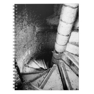 Caderno Espiral Notebook com Espiral Preto e Branco