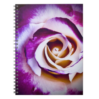 Caderno Espiral Notebook com Flor Puro Brilhante