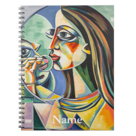 Caderno Espiral Notebook com fotos espirais muito intensas