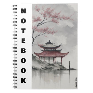 Caderno Espiral Notebook com fotos espirais no estilo japonês
