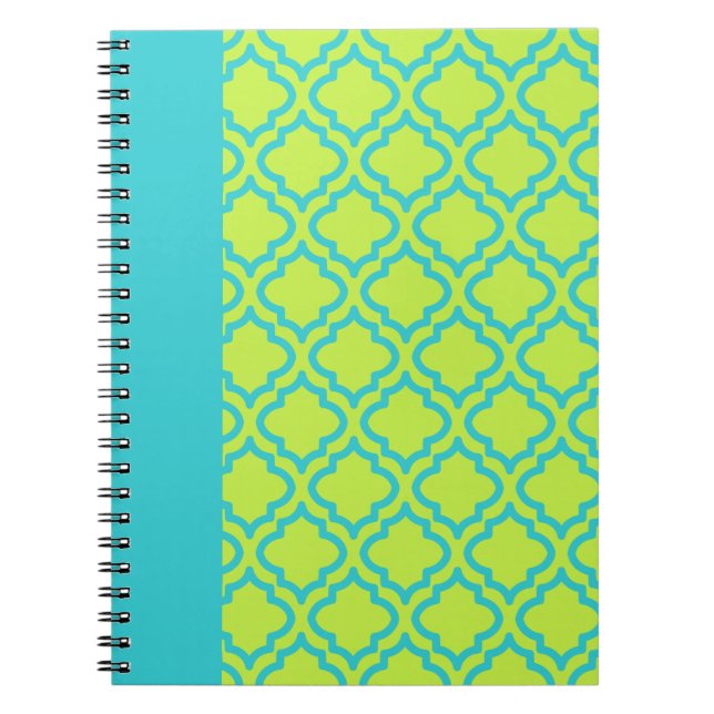 Caderno Espiral Notebook com Limão brilhante (Frente)