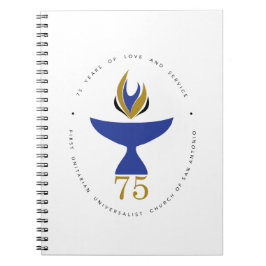 Caderno Espiral Notebook com logotipo