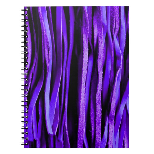 Caderno Espiral Notebook com margem roxa diversão e Rico (Frente)