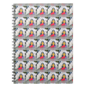 Caderno Espiral notebook com sereias