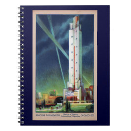 Caderno Espiral Notebook com termômetro Havoline