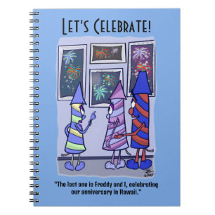 Caderno Espiral Notebook Comemorativo do vamos