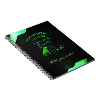 Caderno Espiral Notebook Comercial | Presente para negociantes e i