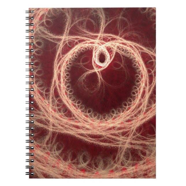 Caderno Espiral Notebook Coração (Frente)
