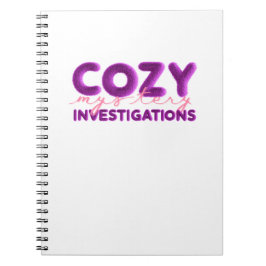 Caderno Espiral Notebook Cozy Mystery Investigations