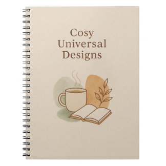Caderno Espiral Notebook Cozy Reflections