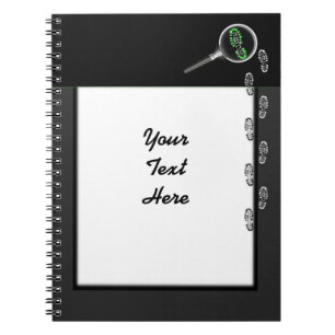 Caderno Espiral Notebook Crime Scener Investigator