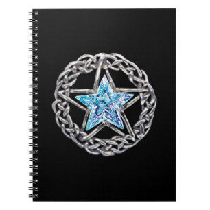 Caderno Espiral Notebook Crystal Star Spiral