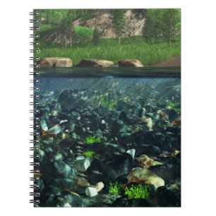 Caderno Espiral Notebook Cwm River