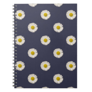 Caderno Espiral Notebook Daisy Flower