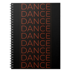 Caderno Espiral Notebook Dance