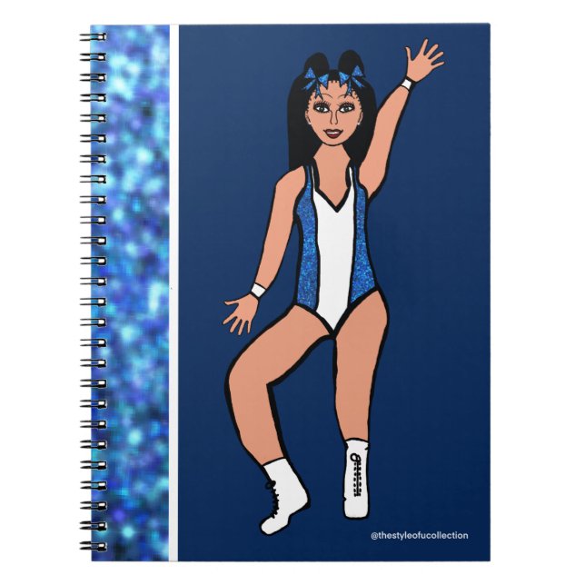 Caderno Espiral Notebook Dancer Blue Spark nº 2 (Frente)