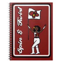 Notebook Dancer do Sinalizador Red Flower