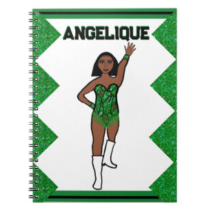 Caderno Espiral Notebook Dancer Green Fringe nº 1