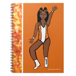 Caderno Espiral Notebook Dancer Orange Spark nº 1