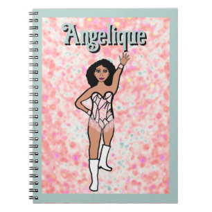 Caderno Espiral Notebook Dancer White Iridescente #2