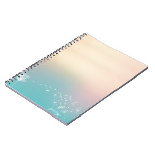 Caderno Espiral notebook Dandelion Puff