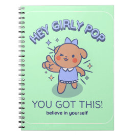 Caderno Espiral Notebook de amigo animal Kawaii