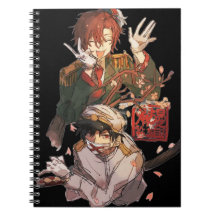 Notebook de animação de manga