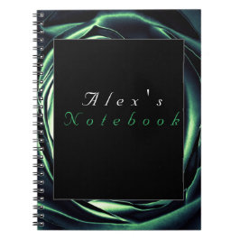 Caderno Espiral Notebook de arte espiral Rosa Design verde