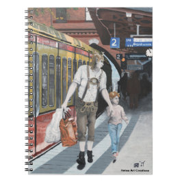 Caderno Espiral Notebook de arte fantasia Comprado pela família al