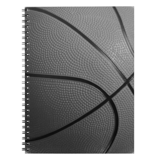 Caderno Espiral Notebook de basquetebol (Frente)