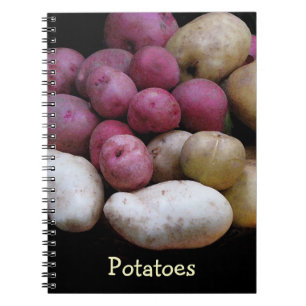 Caderno Espiral Notebook de batata