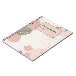 Caderno Espiral notebook de bíblia
