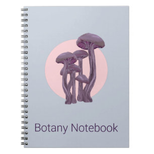 Caderno Espiral Notebook de botânica com ferramentas mágicas