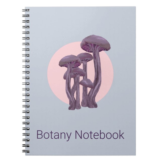 Caderno Espiral Notebook de botânica com ferramentas mágicas (Frente)