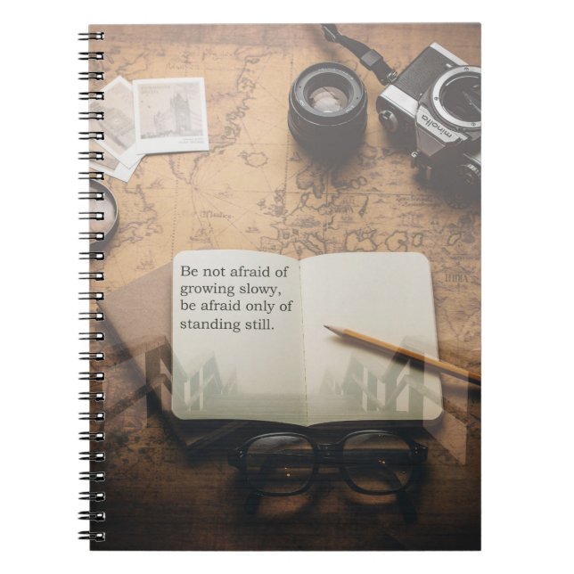 Caderno Espiral Notebook De Capa Dupla Inspiração Steampunk (Frente)